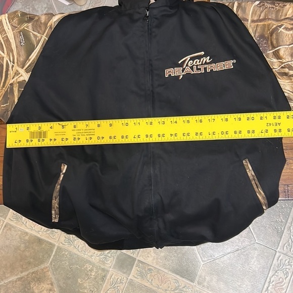 Team RealTree Signature Edition Rare Retro  Racing Jacket Varsity Style Medium - Picture 9 of 11
